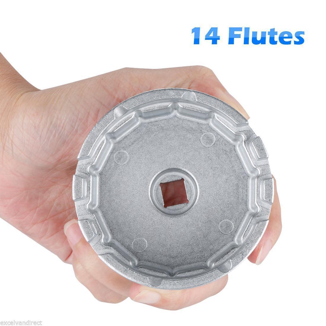 64mm 14 Flutes/6 Slots Oil Filter Cap Wrench Removal