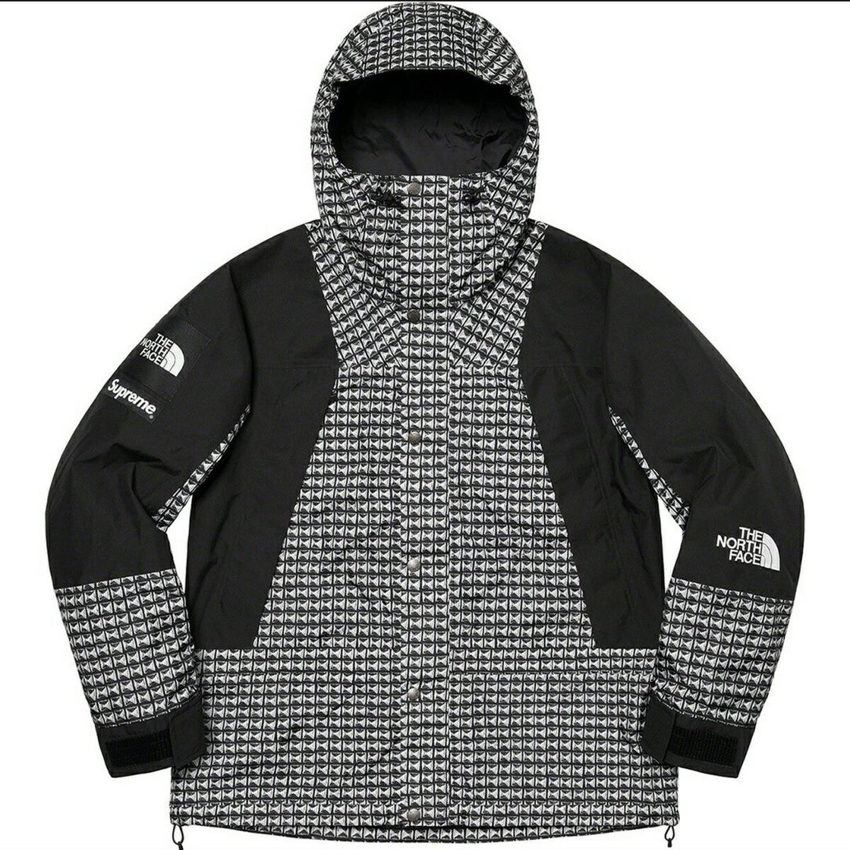 2024年のクリスマスの特別な衣装 TNF Face North The x Supreme Studded Jacket Light Mountain Sサイズ以下