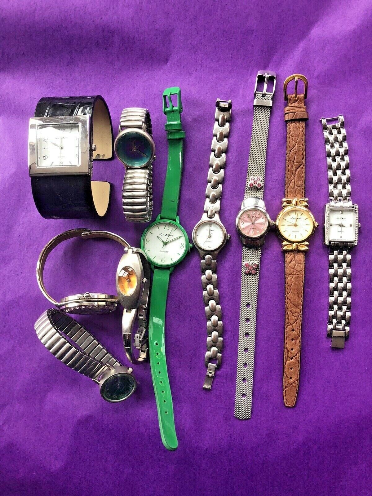 "LE CHAT", Chateau Fashion Watches - Lot 4 - Untested (Ten Watches) (U/L4/I.76)