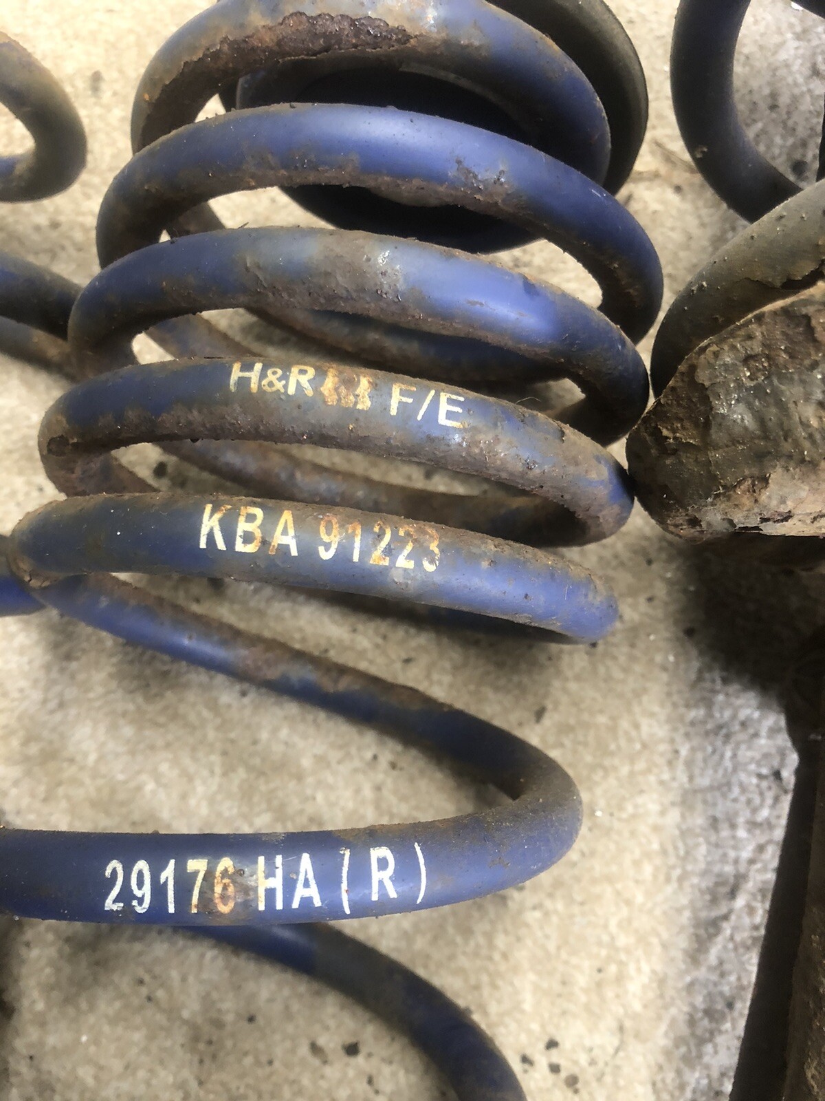 VW GOLF MK5 H&R SPRINGS (FRONT / REAR) WITH HUBS / SHOCKS eBay