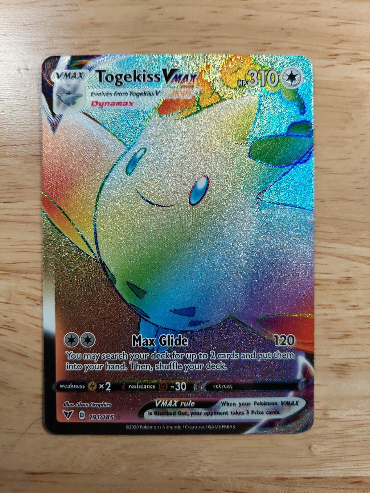 Togekiss VMAX (191/185) [Sword & Shield: Vivid Voltage]