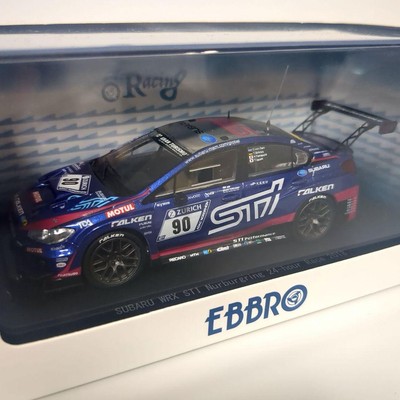 Ebbro Subaru WRX STI No.155 Nurburgring 24-hour Race 2011 エブロ 1  
