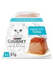 Purina Gourmet Revelations Mousse with Tuna Cat Food 24 x 57G
