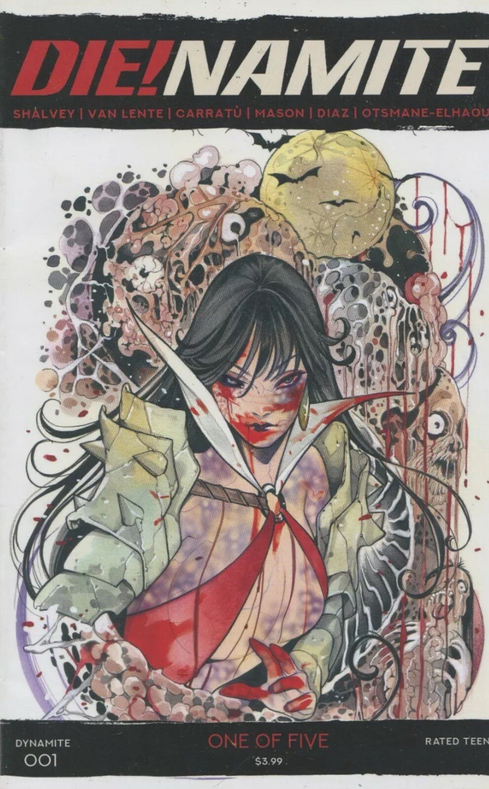 DIE!NAMITE #1 1:10 PEACH MOMOKO INCENTIVE VARIANT - DYNAMITE VAMPIRELLA
