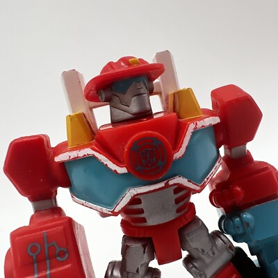 Hasbro Playskool Transformers Rescue Bots Heatwave the Firebot 4'' Loose Figure