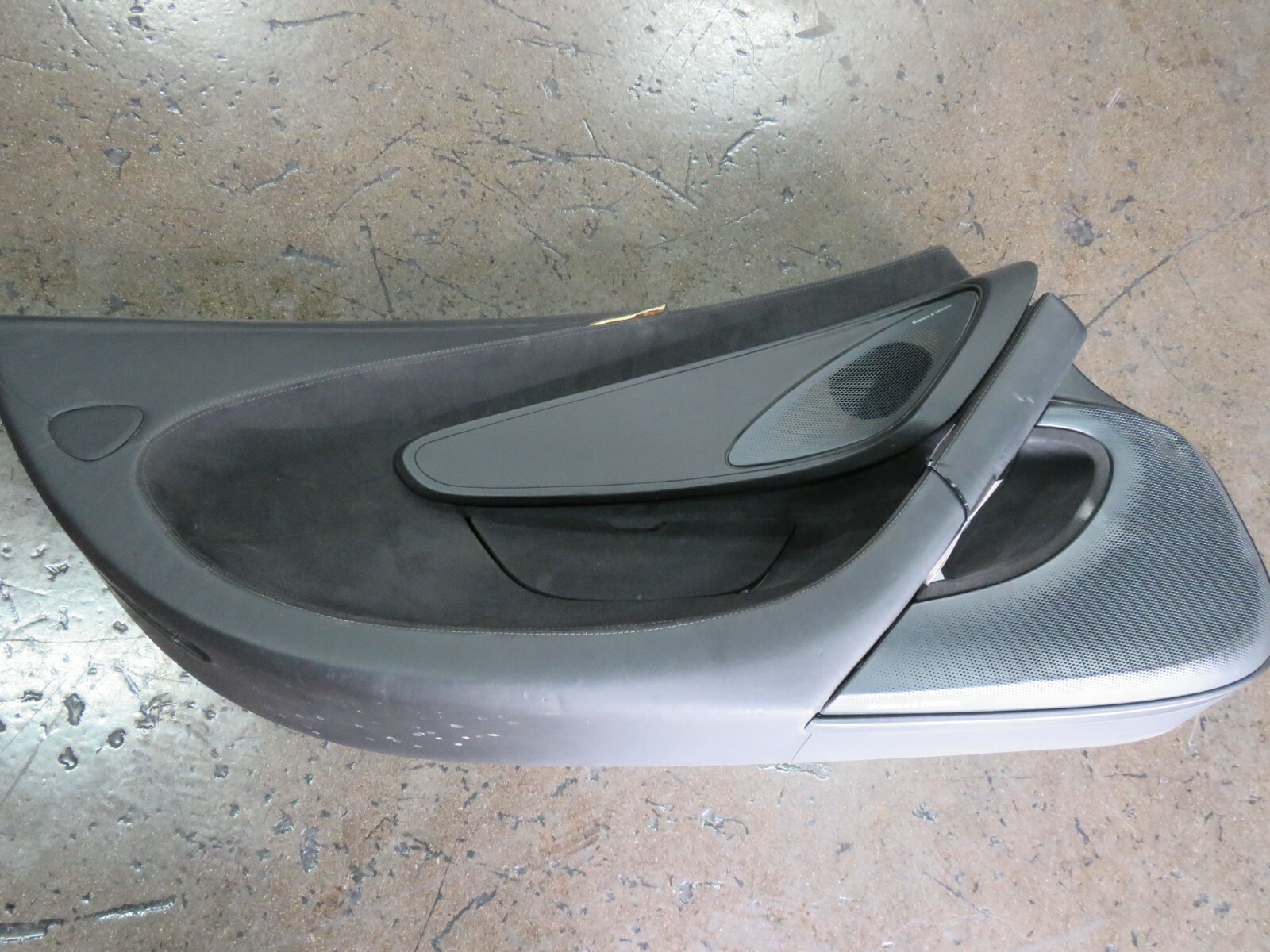 Mclaren 570S, LH, Left, Front Door Trim Panel, Black, Damaged, Used