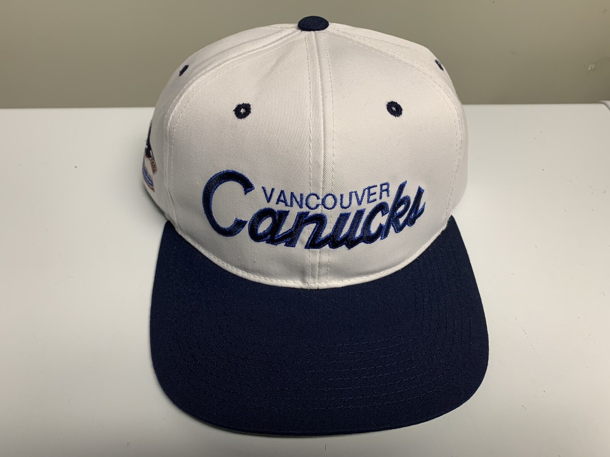 Vintage Vancouver Canucks Script Snapback Sports Specialties
