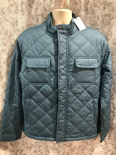 Peter Millar Crown Men's Size XL Reservoir Norfolk Quilted Travel Coat $250 NWT - Picture 1 of 8