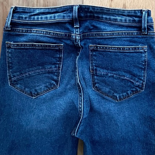 DRIFTWOOD GIZELLE BUTTON FLY JEANS WOMEN’S sz W27 L27 Mid Rise Distressed Denim - Picture 7 of 15