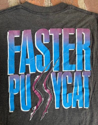 Faster Pussycat Vintage 1987 Shirt - Size Medium - Original - Picture 9 of 13