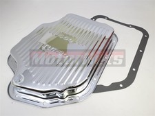 Transmission Pan Turbo 400 Chrome For Chevy Pontiac Oldsmobile Buick Th 400
