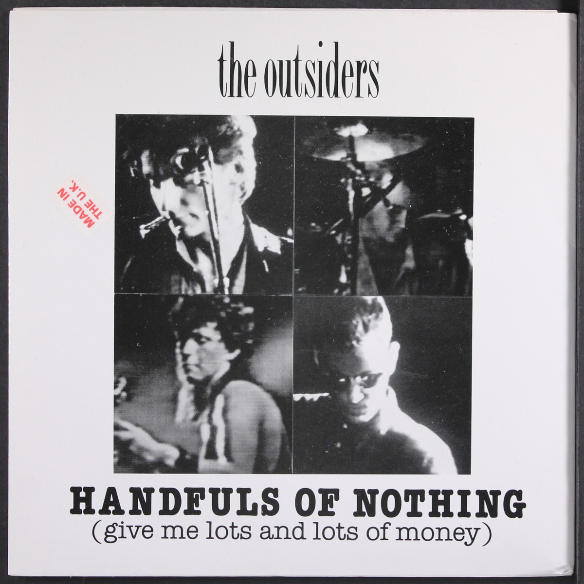 OUTSIDERS: handfuls of nothing REDD 7 OUTSIDERS: handfuls of nothing REDD 7