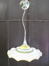 Lampada a sospensione DERUTA, in CERAMICA dipinta a mano