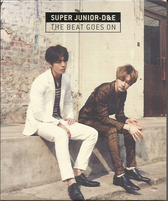 Super Junior D&E 1st Mini Album The Beat Goes On CD No Photocard ohne Jacquette