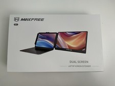 Laptop Screen Extender - 14'' Dual Screen 1080P FHD Maxfree S1 Black