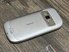 Nokia C7-00 cover completa bianca con pulsanti