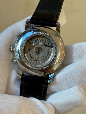 S*5様 MONTBLANC MEISTERSTÜCK 自動巻き腕時計また値段戻 Montblanc Meisterstuck Star Watch Chronograph Automatic GMT Mens