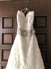 Mori Lee 2713 By Madeline Gardner Wedding Gown size 12