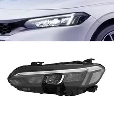 Headlight For 2022-2024 Honda Civic LED Headlamp Assembly LED DRL Driver Side LH