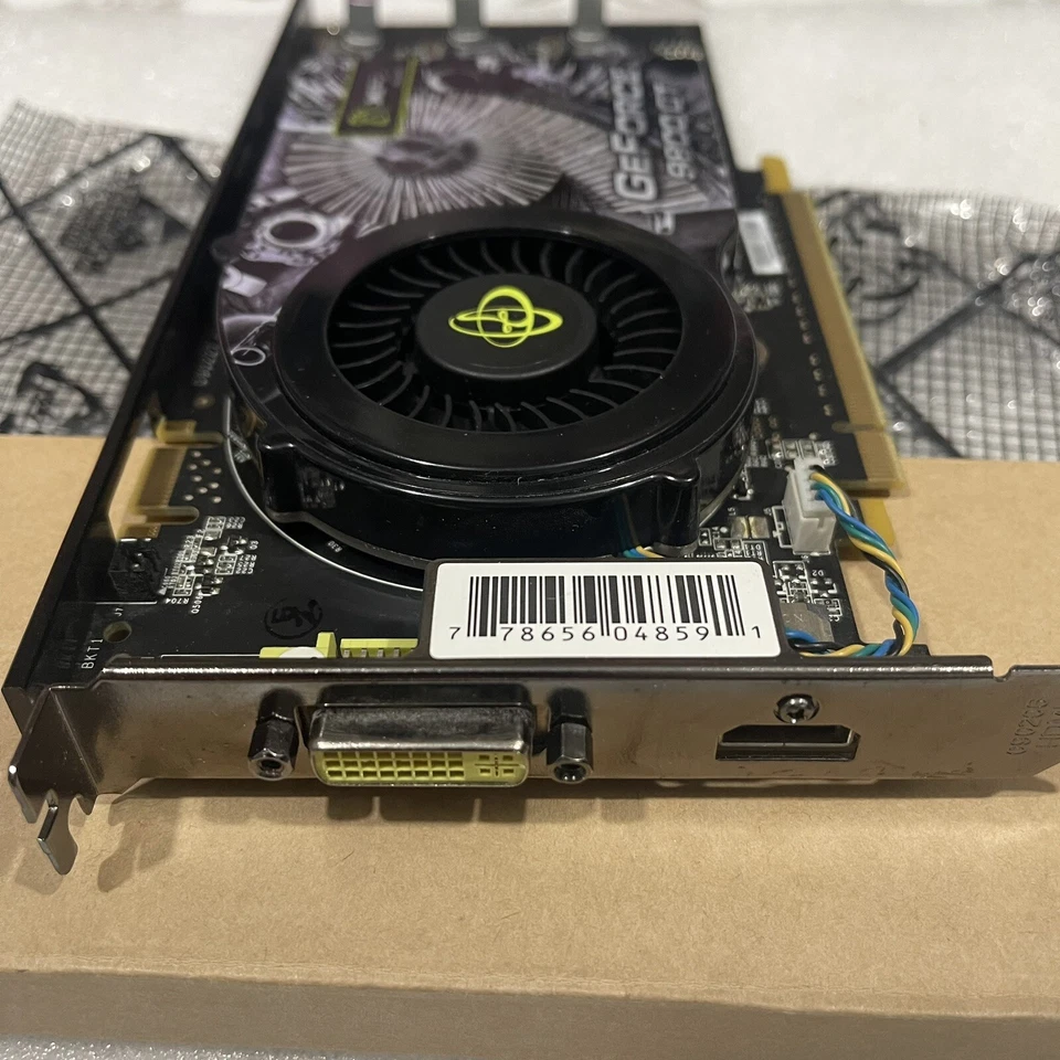 XFX Nvidia Geforce 9800GT 512MB DDR3 PCI-e Video Card PV-T98G-YNF3 PV-T98G-YN - Image 2 of 3