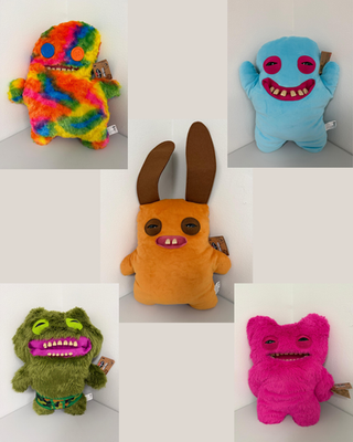 NEW Fuggler Plush Toys/ Funny Ugly Monsters Zuru 18 Inch BIG FUGGS