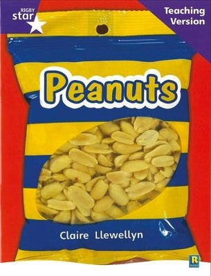 Rigby Star Non-fiction Guided Reading Purple Level: Peanuts Teachi (Taschenbuch)
