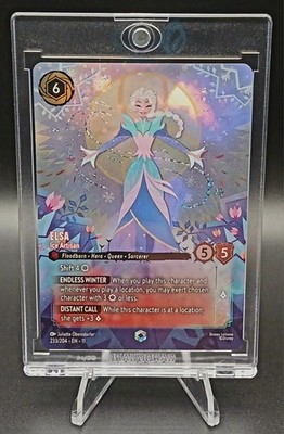 Disney Lorcana Winterspell Enchanted #233 Elsa Ice Artisan EN 11