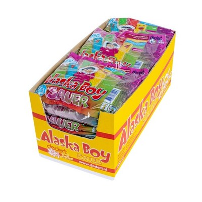 Alaska Boy Icesticks Sauer (20x 500ml) 200x Wassereis mit je 50ml Großverpackung