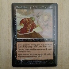 Mtg Snuff Out First Edition Foil English Mmq