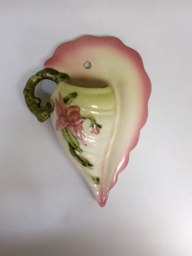 Vintage Hull Pottery Wall Pocket Planter