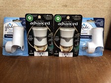 New Lot 4 Air Wick Advanced Plug In Max Control Scented oil Warmer Plugins