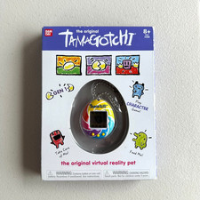 Bandai The Original Tamagotchi Gen 1 Virtual Pet Candy Swirl Design - BRAND NEW