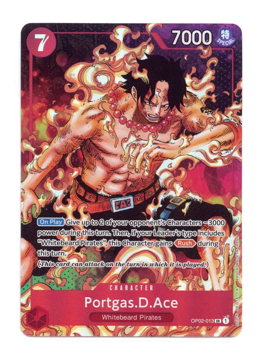 2023 ワンピース PORTGAS D. ACE OP02-013 PSA8 Las mejores ofertas en Portgas.D.Ace OP02-013 Paramount War | eBay