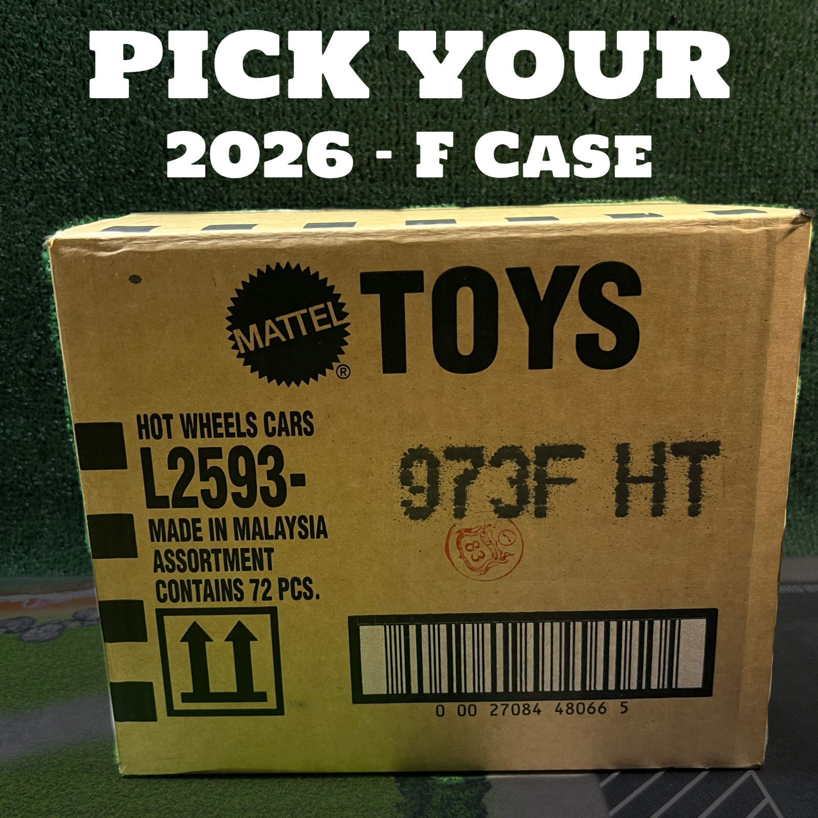Pick Your Hot Wheels Mainline - F Case 2026