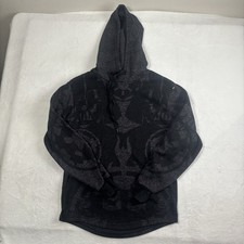 Star Wars Darth Vader Black Pullover Long Sleeve Fleece Hoodie Shirt Men's Small