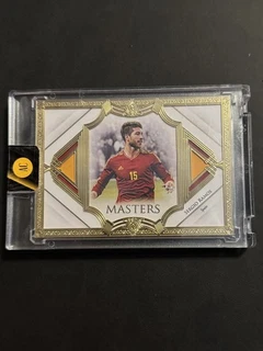 Sergio Ramos 23Kt Gold Frame Masters Futera Numbered 12/12 Real Madrid Spain Ssp