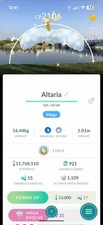 Pokémon G0 - Shiny Altaria Tainan BG Lvl46