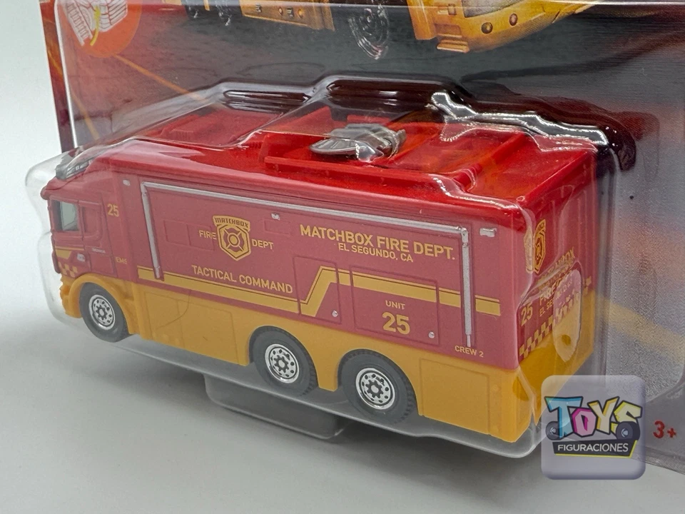 MATCHBOX Working Rigs Scania Tactical Command Center Fire Dept 5/16 (2025) - Image 3 of 4