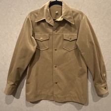 VTG 60/70s West Cal 45 Snap Men  s XL Button Twill Shirt Cowboy Western Lee 21x30
