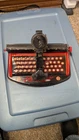 Vintage 1950's Marx De Luxe Tin Litho Dial Junior Typewriter USA