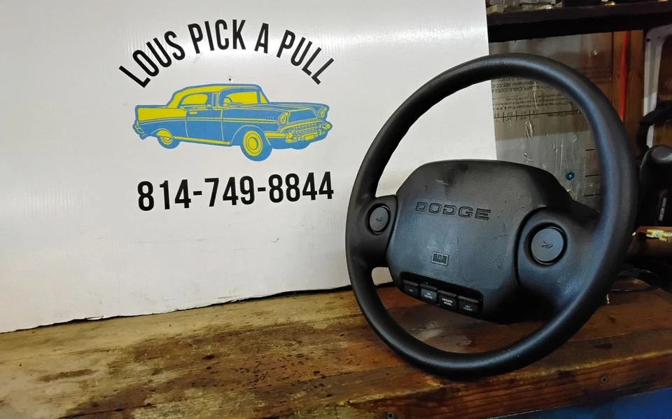 Dodge Dakota 1994-1995 columna de dirección automática en la columna con llave negra Foto 2 de 4