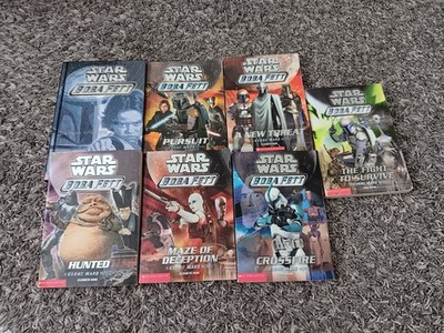 Star Wars Boba Fett Book Lot Of 7 Terry Bisson & Elizabeth Hand Volumes 1-6