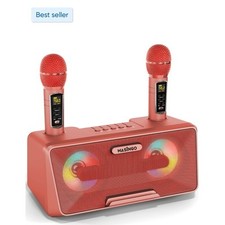 MASINGO Karaoke Machine for Adults and Kids Presto G2 Gold 