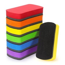 Whiteboard Eraser Set 6 Pieces, Magnetic Dry Erase, Classroom Home