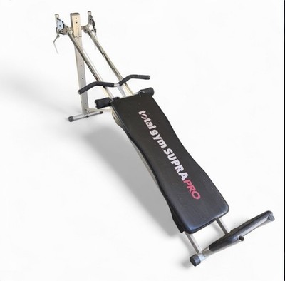 Total Gym Supra Pro Chuck Norris Universal Home Exercise Machine No Squat Stand￼