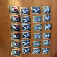 Topps Chrome lot 24 cards Samad Taylor, Steven Cruz,Tyler Cropley,Nick Loftin RC