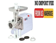 Omcan 21640 # 12 Plastic Meat Grinder 110V, 0.5 HP MG-CN-0010 Ship By USA.