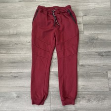 Marc Ecko Cut & Sew Jogger Sweatpants Burgund...