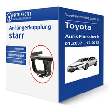 Brink Anhängerkupplung starr für TOYOTA Auris Fliessheck Typ E15 AHK