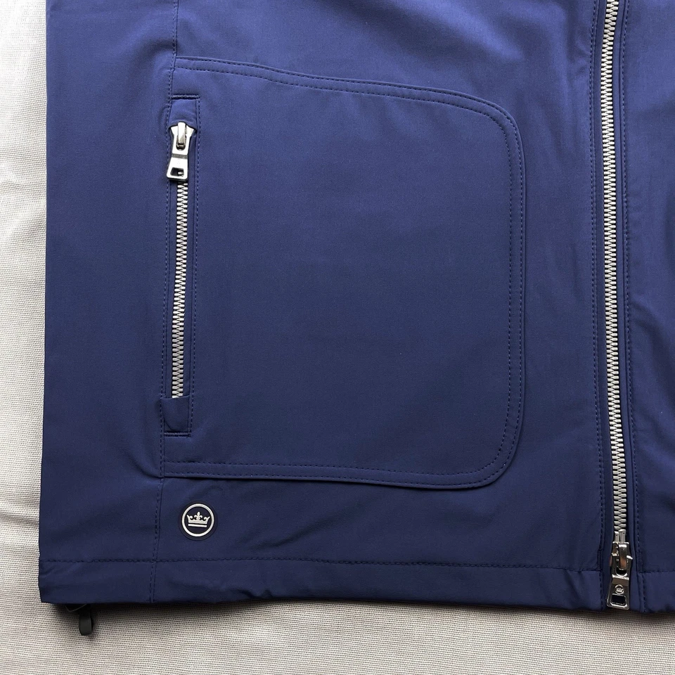 Peter Millar Crown Crafted Performance Full zip Jacket Navy XL $275 - Image 4 of 4